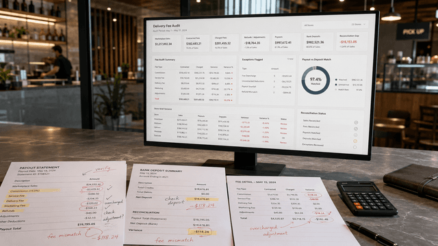 Third-Party Delivery Fee Audit