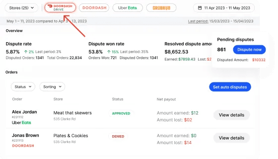 Voosh Enhances Dispute Manager with Groundbreaking DoorDash Drive Integration